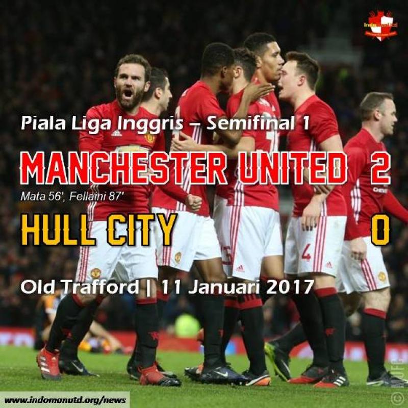 Review - Piala Liga : Manchester United 2-0 Hull City